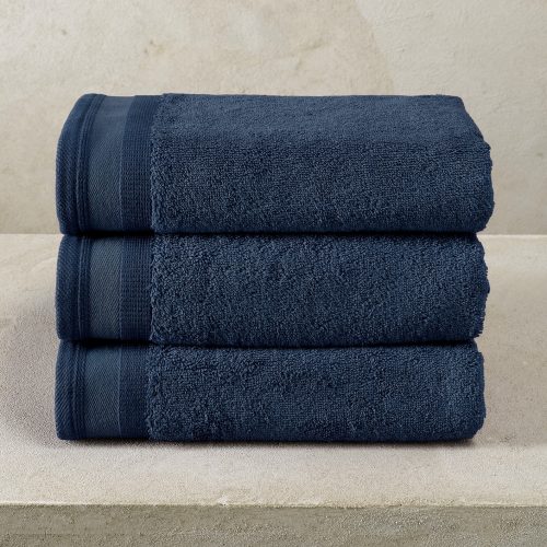 DWL Handdoek Excellence Marine Blue
