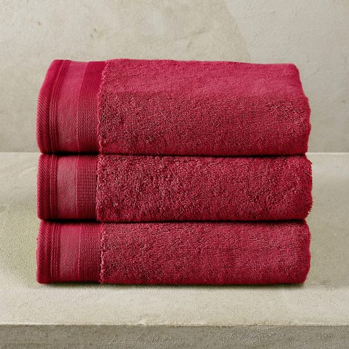 DWL Handdoek Excellence Ruby Red