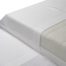 L2G Kophoeslaken Basic 160x260/30cm White