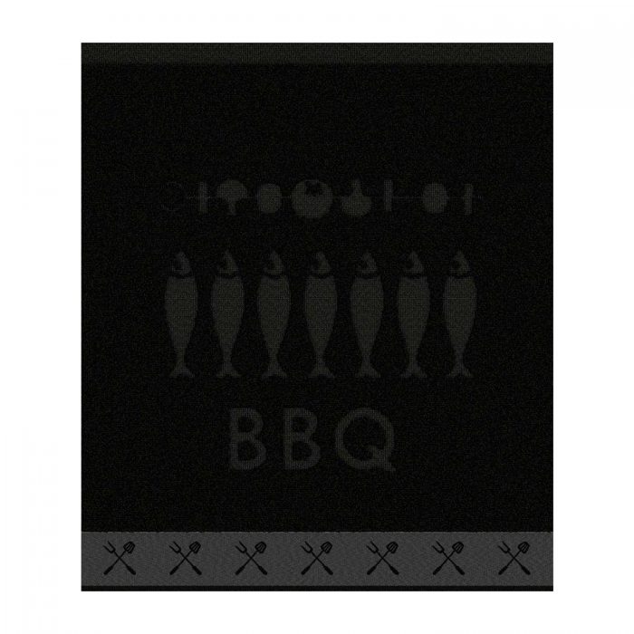 DDDDD Keukendoek Foodbar Black (voordeelset: 6 stuks)