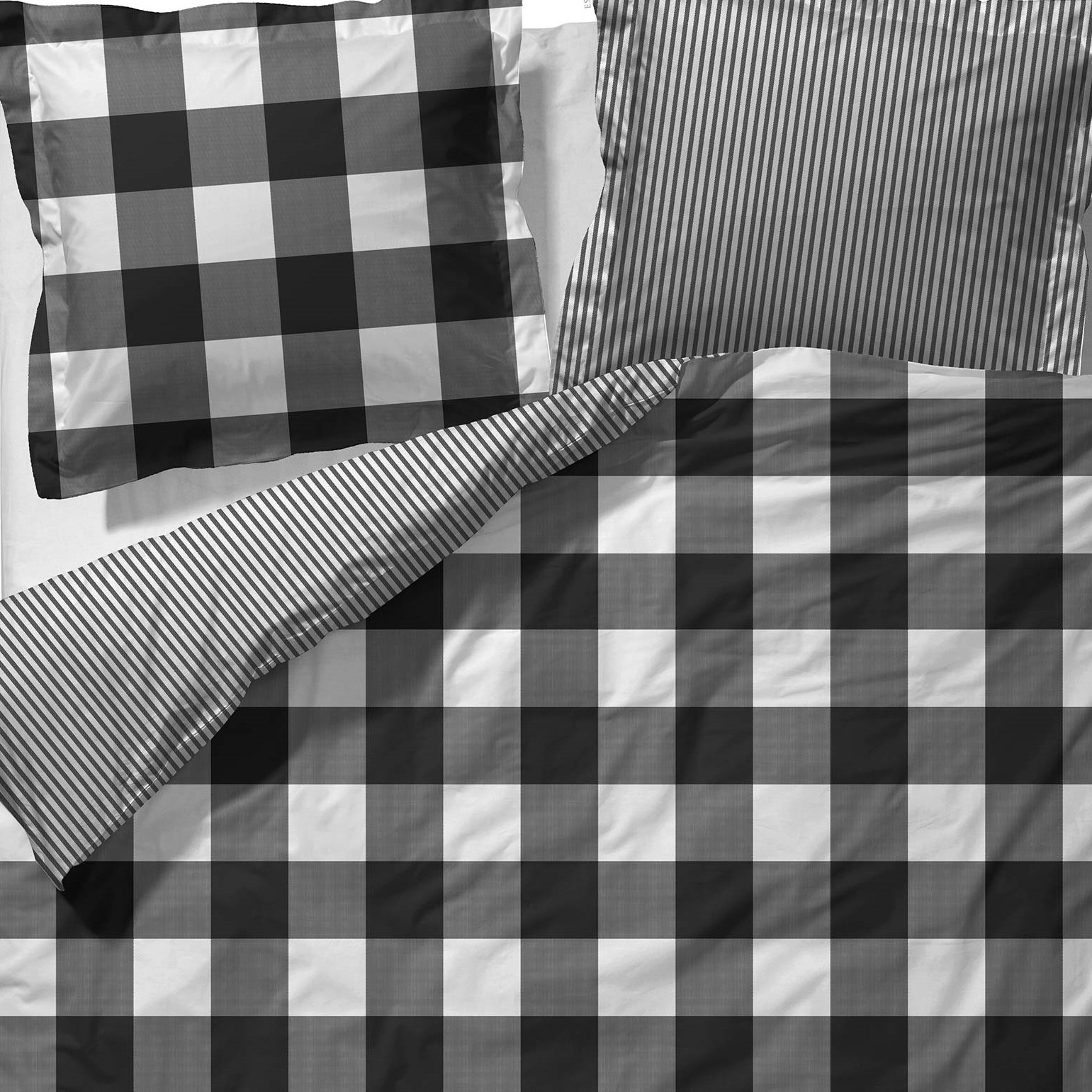 Essenza Checkerboard Black ⋆ de Linnen Loods