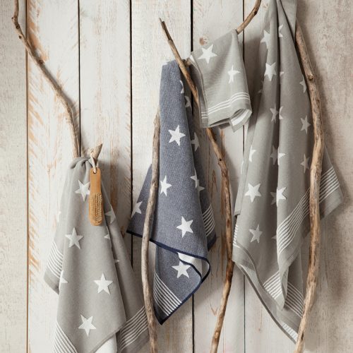 Seahorse Gastendoek Stardust Grey