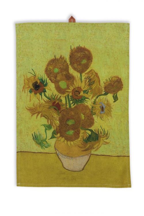 Beddinghouse x Van Gogh Museum Theedoek Sunflower Yellow