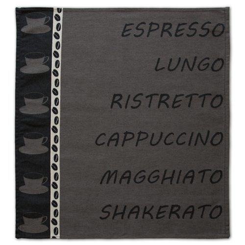 DDDDD Theedoek Ristretto Anthracite