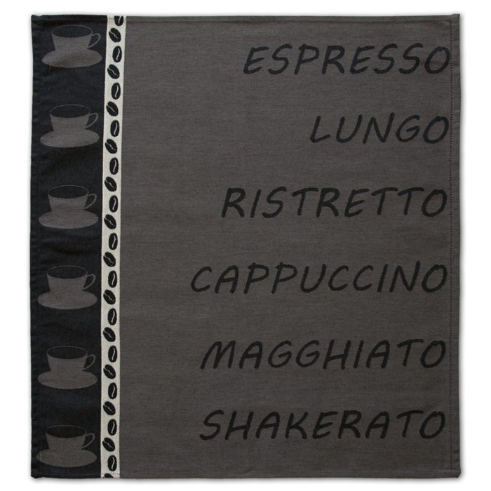 DDDDD Theedoek Ristretto Anthracite