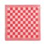 Knit Factory Keukendoek Block Ecru / Rood
