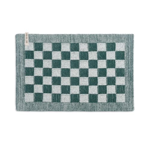 Knit Factory Placemat Block Ecru / Groen