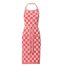 Knit Factory Schort Block Ecru / Rood