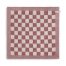 Knit Factory Keukendoek Block Ecru / Stone Red