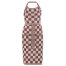 Knit Factory Schort Block Ecru / Stone Red