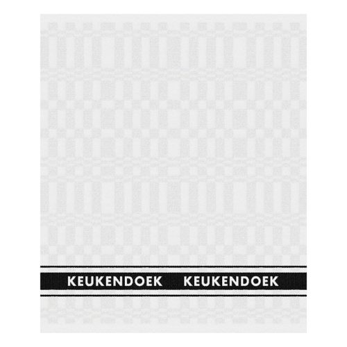 DDDDD Keukendoek Pelle White (voordeelset: 6 stuks)