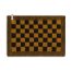 Knit Factory Placemat Block Zwart / Oker