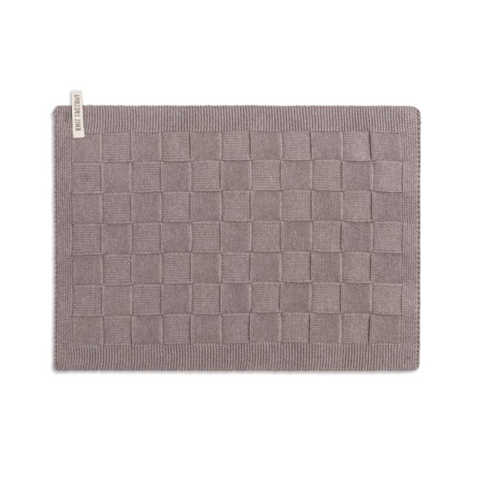 Knit Factory Placemat Uni Taupe
