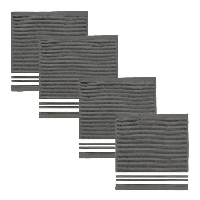 DDDDD Vaatdoek Provence Grey (voordeelset: 4 stuks)