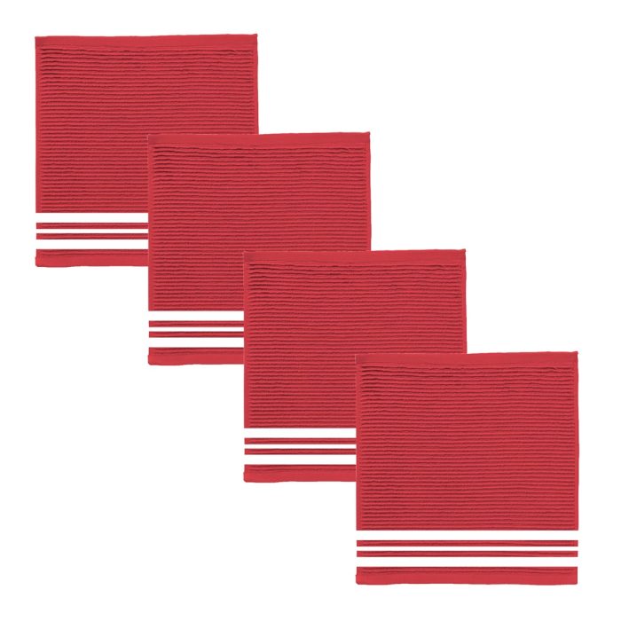 DDDDD Vaatdoek Provence Red (voordeelset: 4 stuks)