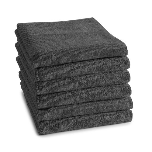 DDDDD Keukendoek Logo Anthracite