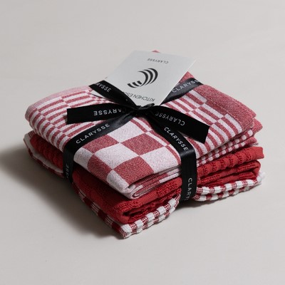 Keukenset The Classic Block Red (4 items)